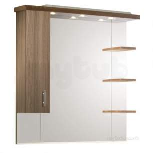 Roper Rhodes Furniture -  Ella Elm10aw 1000 Mscc Mirror Walnut