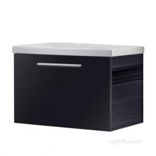 Roper Rhodes Furniture -  Envy 700mm 1 Drawer Wall Hung Unit Grey