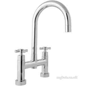 Deva Showering -  Deva Epr055 Bridge Sink Mixer Cp