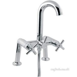 Deva Brassware -  Deva Epr106 Expression Bath Shower Mixer Cp
