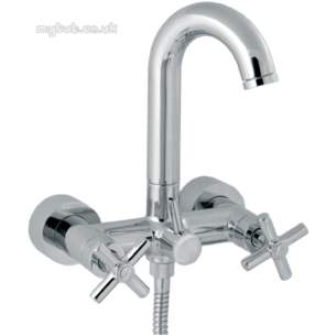 Deva Brassware -  Deva Expression Cd Wall Mtd Bath Shower Mixer