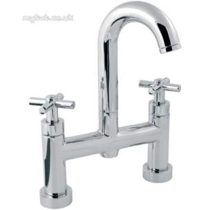 Deva Brassware -  Deva Expression Cd Deck Mtd Bath Filler