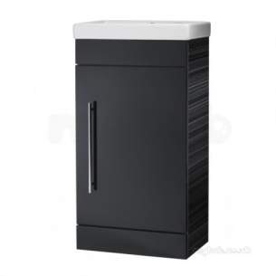 Roper Rhodes Furniture -  Esta Floor Cloakroom Vanity Unit Anthracite