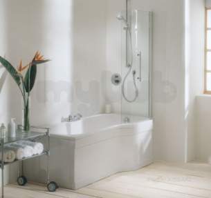 Adamsez Baths and Panels -  Retro P45f Front Panel White Right Hand-et04688 Special