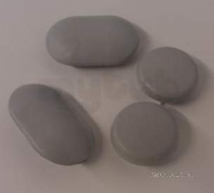Ideal Standard Brackets and Hangers -  Ideal Standard Buffer Pack For White Seat And Cover Ev23167