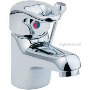 Deva Brassware -  Deva Excel S/lvr Basin Mixer Chrome Plated C/w Puw And Puk