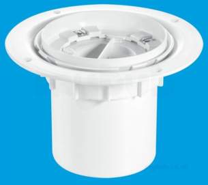 Mcalpine Waste traps overflow -  Mcalpine Tsg1t-b Trapped Shower Gully Seal 75mm