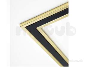 Focal Point Fires Gas Spares -  Focal Fr005315/0 Frm40 Frame Brass