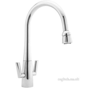 Deva Brassware -  Deva Flu115 Flugel Mono Sink Mixer