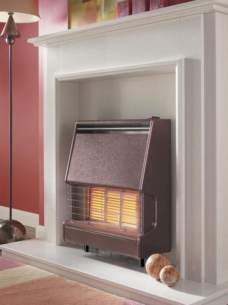 Flavel Gas Fires -  Flavel Firenza Tc Bronze Ods Fire Ng