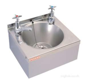 Sissons Stainless Steel Products -  D20195n Model A Wash H/basin Waste And Taps