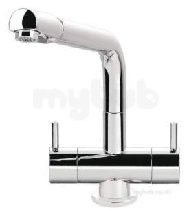 Rangemaster Brassware -  Aquadisc Tad1 Mono Mixer Tap Chrome