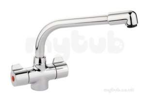 Rangemaster Brassware -  Aquadisc Tad2 Mixer Tap Chrome Tad2cm/