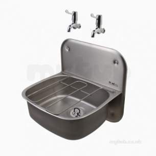 Pland Catering Sinks and Stands -  Pland Aberdeen W/mount Bucket Sink Grid And Waste