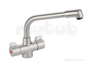 Rangemaster Brassware -  Aquadisc 2 Tad2bf Mixer Tap Brshd Finish