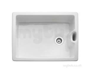 Rangemaster Sinks -  Classic Belfast Ccbl595 Ceramic Sink Wh