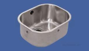 Sissons Stainless Steel Products -  C20120n 380 X 300mm Rectangular Bowl Ss