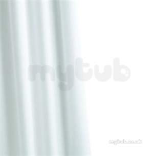 Croydex Shower Curtains and Rails -  Croydex Gp85107 High Performance Textile Shower Curtain White Gp85107