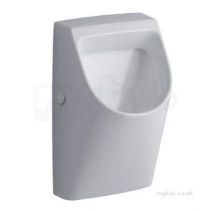 Twyfords Commercial Sanitaryware -  Galerie Plan Urinal 325x580x300 Back Inlet Including Fixings Vc7030wh