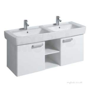 Twyford Galerie Plan Furniture -  Galerie 1300 Furniture Unit White Gl0500wh