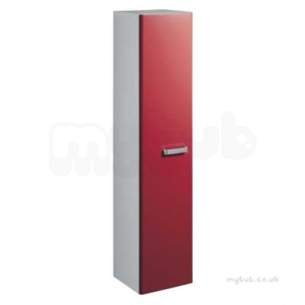 Twyford Galerie Plan Furniture -  Galerie Tall Cabinet Lh/rh Red Gl0700rd