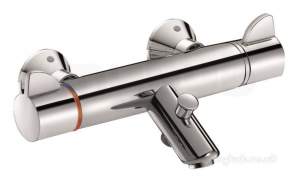 Delabie Brassware -  Delabie Securitherm Therm Securitouch Shower Bath Mixer Inline Sp