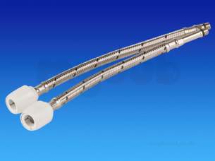 Hep2O Underfloor Heating Pipe and Fittings -  Hep2o Pair Flextap Monobloc 15xm10 L-300 Hd125f/15w