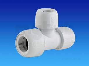Hep2O Underfloor Heating Pipe and Fittings -  Hep2o Hd14 Reb Tee 28x22x22 Hd14/28w