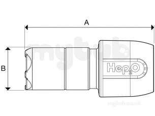 Hep2O Underfloor Heating Pipe and Fittings -  Hep2o Hd2 Reducer 15x10 Hd2/15w