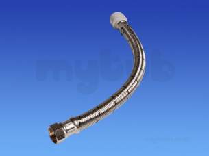 Hep2O Underfloor Heating Pipe and Fittings -  Hep2o Hd225a 500mm Flex Tap Conn 15x1/2