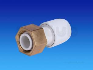 Hep2O Underfloor Heating Pipe and Fittings -  Hep2o Hd25 Straight Tap Connector 22x3/4