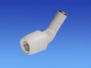 Hep2O Underfloor Heating Pipe and Fittings -  Hep2o Pb Elbow 45deg Spigot W 10 Pf/sp Hd8/10w