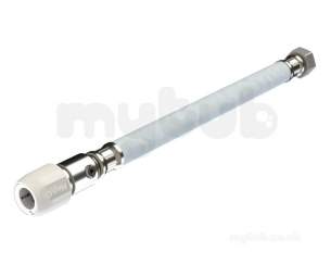 Hep2O Underfloor Heating Pipe and Fittings -  Hep2o Hdw125e 300mm Flex Tap Conn 15x1/2