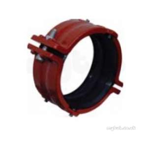 Hargreaves Halifax Cast Soil Range -  Hargreaves Ductile Iron Coupling 100mm