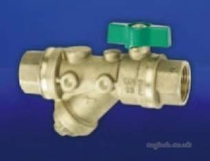Hattersley Std Valves -  Hnh 1807 Bsp Ball Valve And Strainer 15