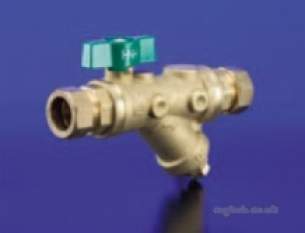 Hattersley Std Valves -  Hnh 1807c Ball Valve And Strainer 15