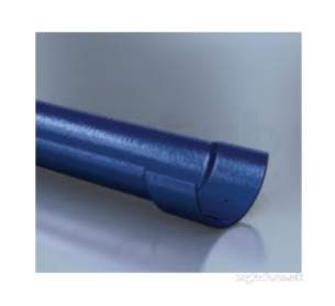 Alumasc Rainwater Products -  Plain 4.5 Inch X6ft Hr Gutter1.83m Hr2/16