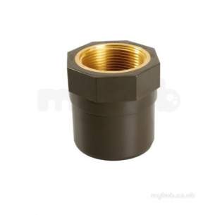 Girpi Hta Cpvc Fittings and Valves -  Hta Cpvc Brs Fi Adpt 20/25x1/2 Ghmml20