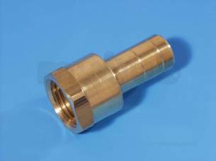 Hep2O Underfloor Heating Pipe and Fittings -  Hep2o Brass Adapter 15x1/2 Sp/tf Hx30/15w
