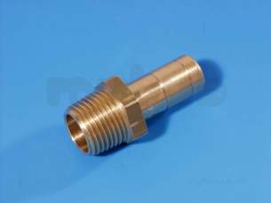 Hep2O Underfloor Heating Pipe and Fittings -  Hep2o Brass Adapter 15x1/2 Sp/tm Hx31/15w
