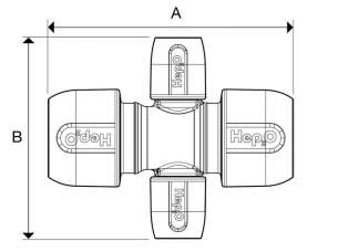 Hep2O Underfloor Heating Pipe and Fittings -  Hep2o Hx92b 2 Port Manifold 22x10