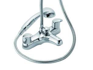 Pegler Luxury Bathroom Brassware -  Haze 464008 Dc Deck Mounted Bsm 4g4008