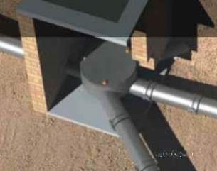 Hargreaves Halifax Cast Soil Range -  Hd Gully Inlet- Bellmouth Plain. 100mm