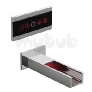 Vado Brassware -  Open Channel Waterfall Spout Plus Integrated