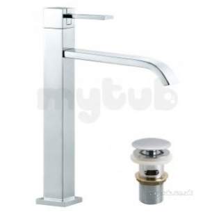 Vado Brassware -  Extended Mono Basin Mixer Single Lever Deck