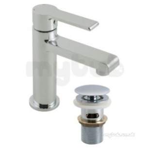 Vado Brassware -  Mini Mono Basin Mixer Single Lever Deck Mtd Ion-100m/cc-c/p