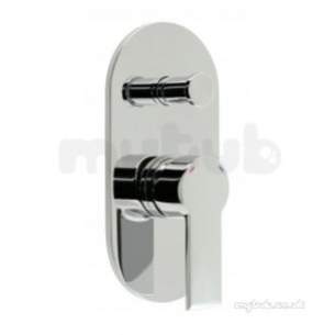 Vado Brassware -  Ion Conc Shower Valve Plus Diverter Single Lvr W/m