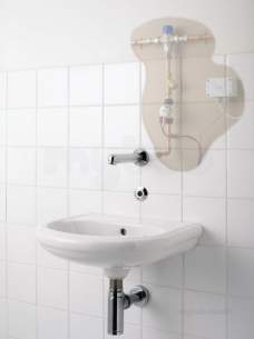 Saracen Commercial Brassware -  Saracen Wall Mount Mains Ir Basin Ctrl