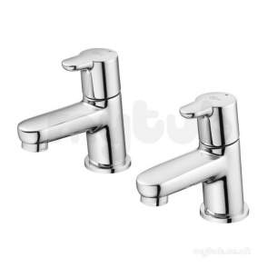 Ideal Standard Brassware -  Concept Blue B9925 Basin Pillars Cp B9925aa