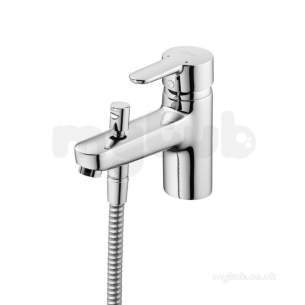 Ideal Standard Brassware -  Concept Blue B9990 One Tap Hole Bsm And Kit Cp